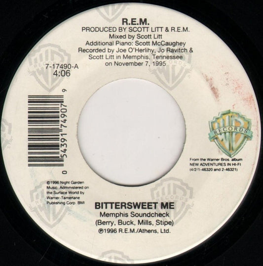 R.E.M. - Bittersweet Me (7" Single)