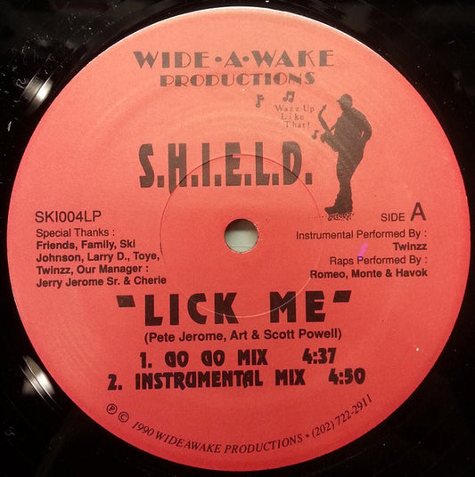 S.H.I.E.L.D. - Lick Me (12" Single)