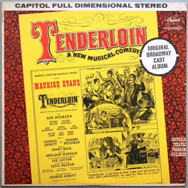 Jerry Bock And Sheldon Harnick - Tenderloin - A New Musical Comedy