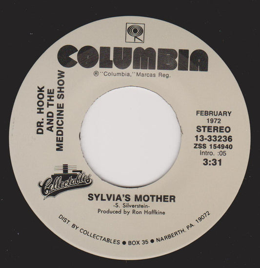 Dr. Hook & The Medicine Show - Sylvia's Mother / Carry Me, Carrie (7" Single)