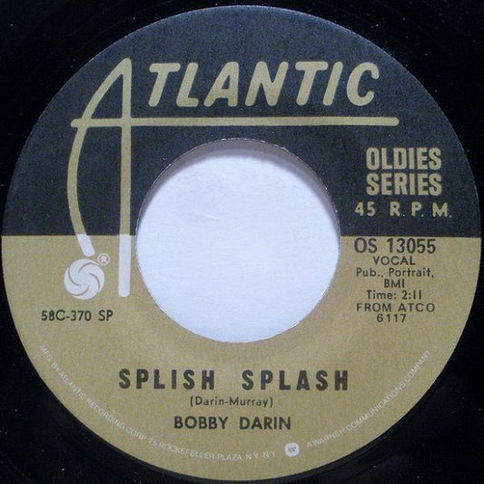Bobby Darin - Splish Splash / Queen Of The Hop (7" Single)