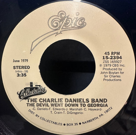 The Charlie Daniels Band - The Devil Went Down To Georgia / Uneasy Rider (7")