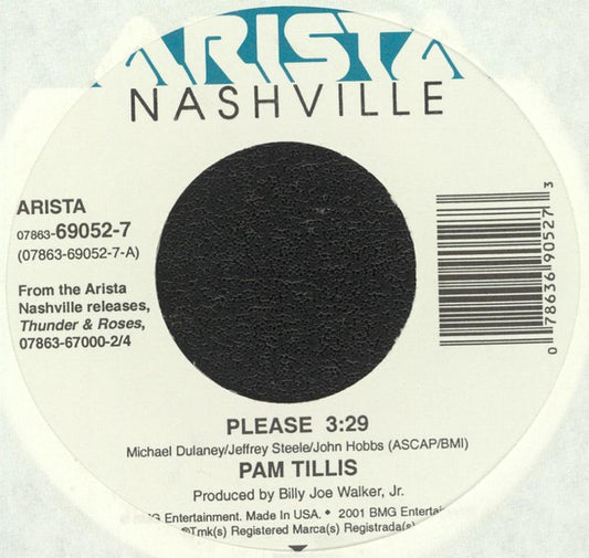 Pam Tillis - Please (7" Single)