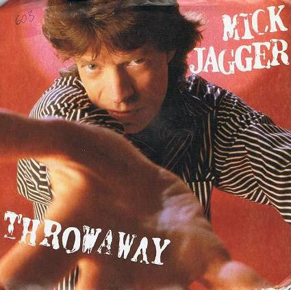 Mick Jagger - Throwaway (7" Single)