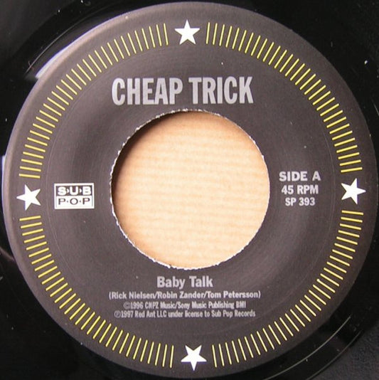 Cheap Trick - Baby Talk (7" Single)