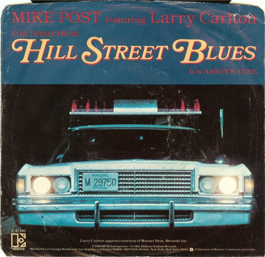 Mike Post Feat. Larry Carlton - The Theme From Hill Street Blues (7" Single)