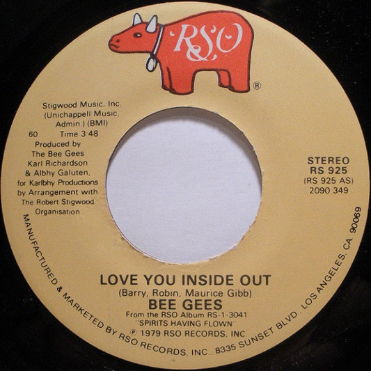 Bee Gees - Love You Inside Out  (7" Single)