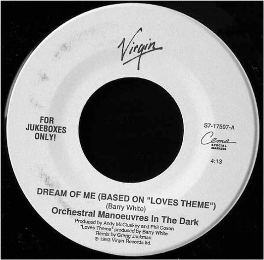 Orchestral Manoeuvres In The Dark - Dream Of Me (7" Single)