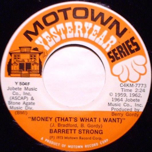 Barrett Strong - Money (That's What I Want) (7" Single)