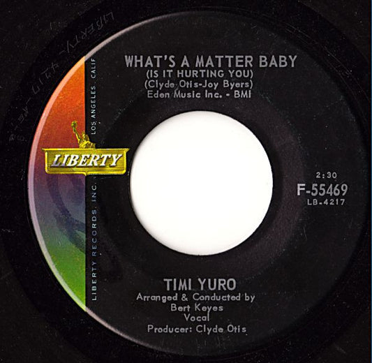 Timi Yuro - What's A Matter Baby / Thirteenth Hour