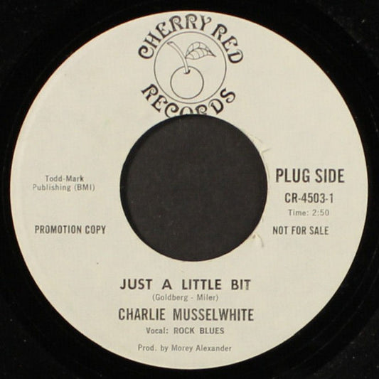 Charlie Musselwhite - Just A Little Bit (7" Single, Promo)