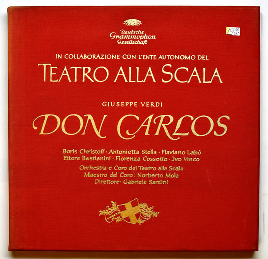 Verdi, Orchestra Del Teatro Alla Scala, Santini - Don Carlos