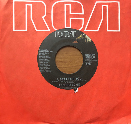 Pseudo Echo - A Beat For You (7" Single)