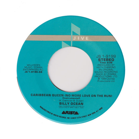Billy Ocean - Caribbean Queen (7" Single)