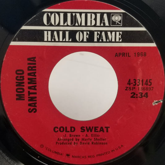 Mongo Santamaria - Cold Sweat / Sitting On The Dock Of The Bay (7" Single)
