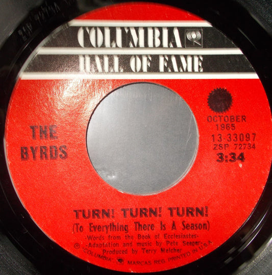 The Byrds - Turn! Turn! Turn! / Eight Miles High (7" Single)