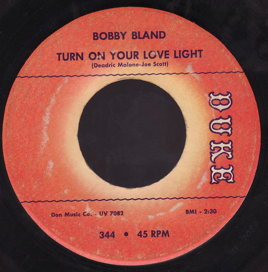 Bobby Bland - Turn On Your Love Light (7" Single)