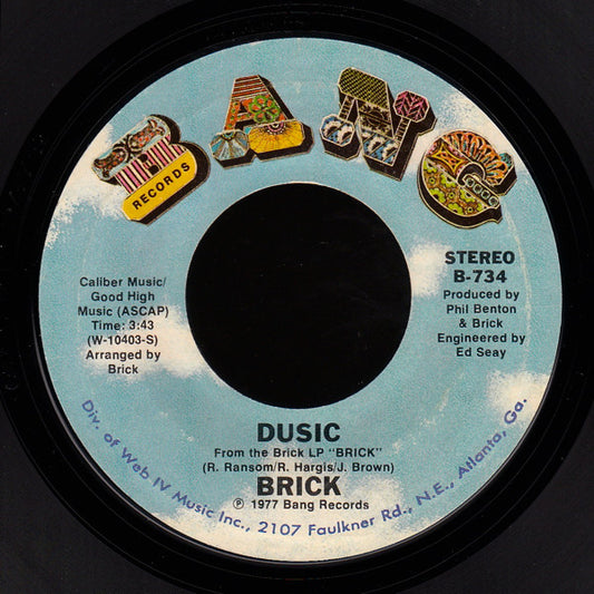Brick - Dusic / Happy (7" Single)