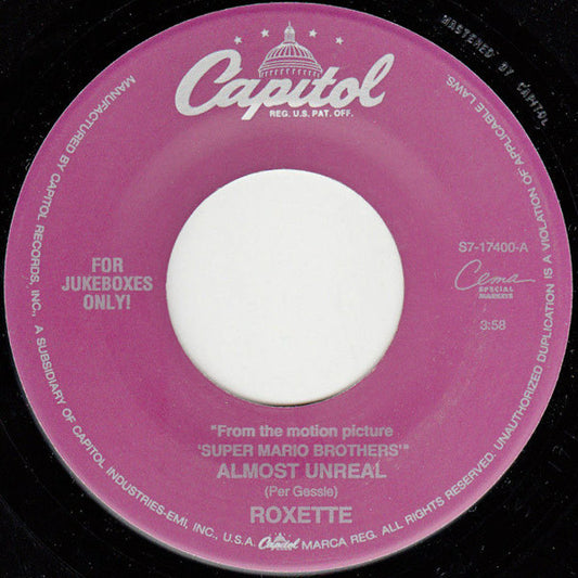 Roxette - Almost Unreal (7" Single)