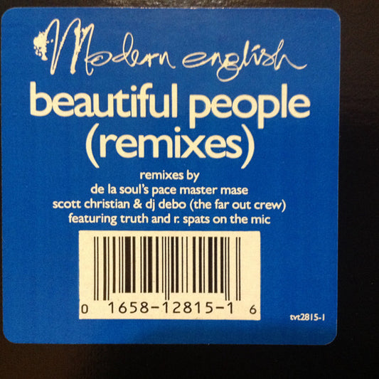Modern English - Beautiful People (12", Maxi)