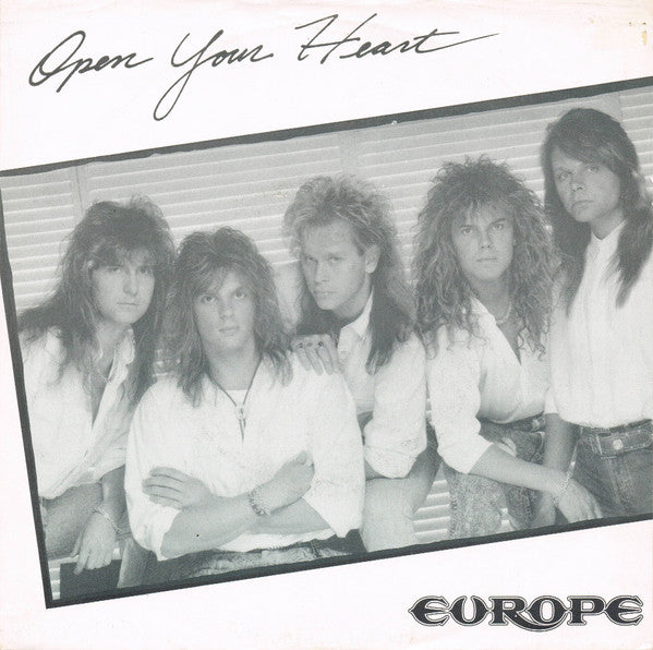 Europe - Open Your Heart (7" Single)