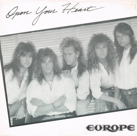 Europe - Open Your Heart (7" Single)