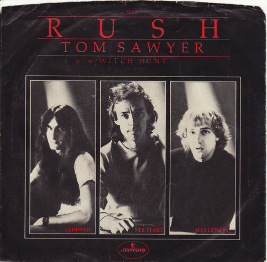 Rush - Tom Sawyer (7" Single)