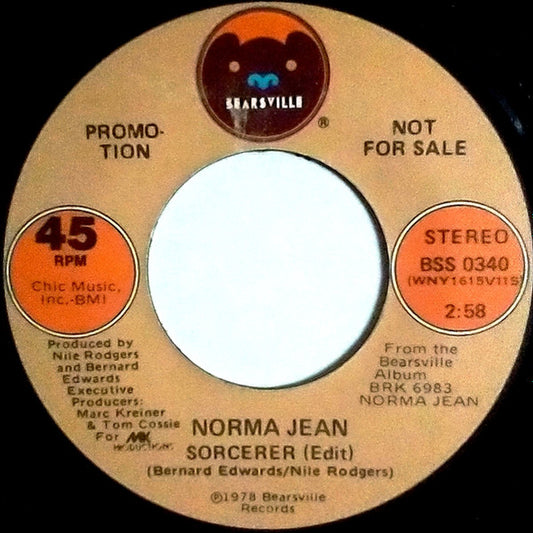 Norma Jean Wright - Sorcerer (7" Single, Promo)
