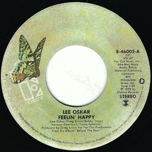 Lee Oskar - Feelin' Happy (7" Single)