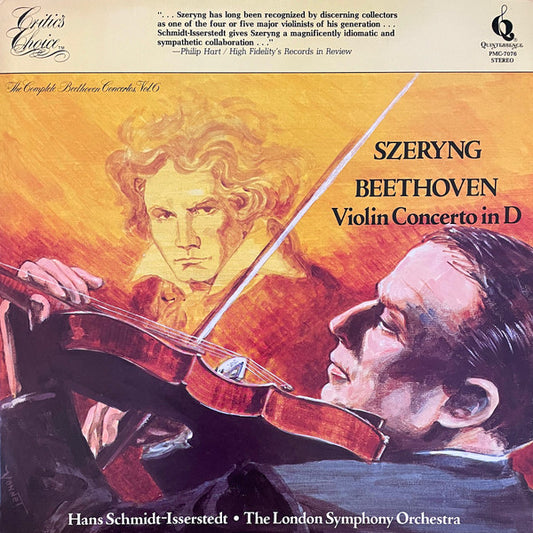 Ludwig van Beethoven / Henryk Szeryng - Violin Concerto In D
