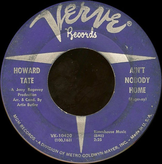 Howard Tate - Ain't Nobody Home (7" Single)