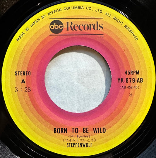 Steppenwolf - Born To Be Wild (7", Single)