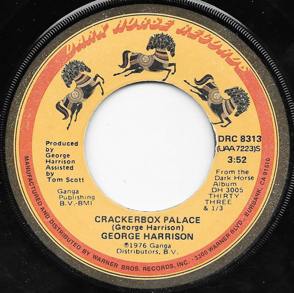 George Harrison - Crackerbox Palace (7" Single)