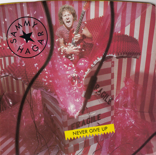 Sammy Hagar - Never Give Up (7" Single)