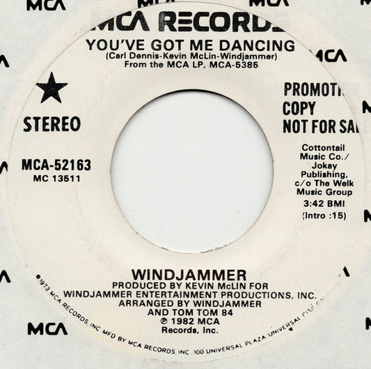 Windjammer - You've Got Me Dancing (7" Single, Promo)