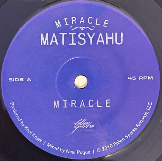 Matisyahu - Miracle (7" Single, RSD)