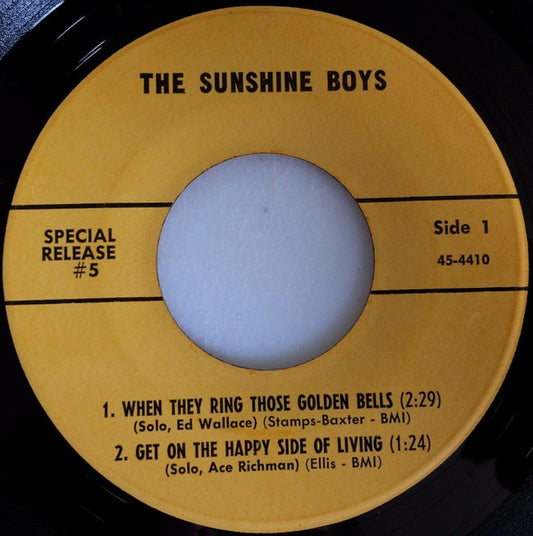 The Sunshine Boys Quartet - When They Ring Those Golden Bells