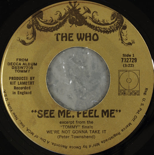 The Who - See Me, Feel Me