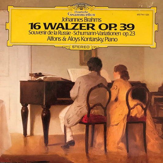 Brahms, Alfons & Aloys Kontarsky - Waltzer, Op. 39 / Schumann-Variationen Op.23