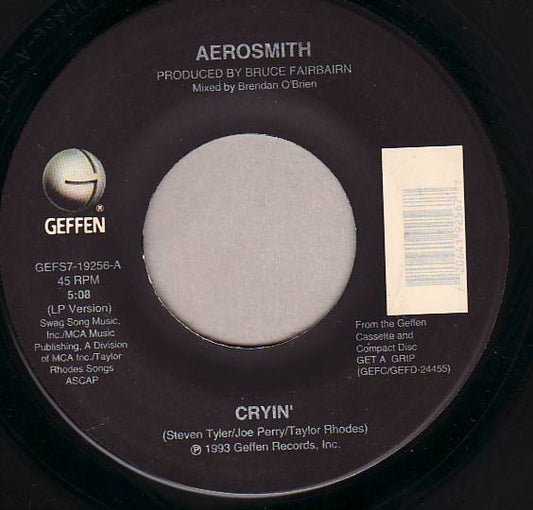Aerosmith - Cryin' (7" Single)
