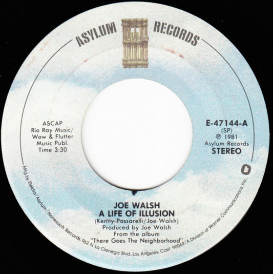 Joe Walsh - A Life Of Illusion / Rockets (7" Single)