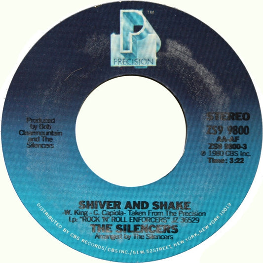 The Silencers - Shiver And Shake (7" Single)