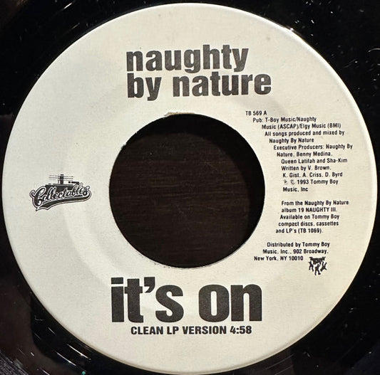 Naughty By Nature - It's On (7" Single)