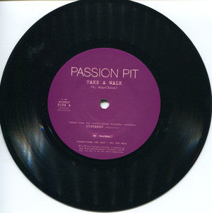 Passion Pit - Take A Walk (7" Single, Promo)