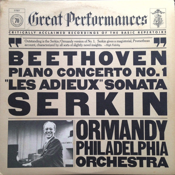 The Philadelphia Orchestra / Beethoven - Piano Concerto No. 1 & Les Adieux