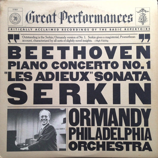 The Philadelphia Orchestra / Beethoven - Piano Concerto No. 1 & Les Adieux