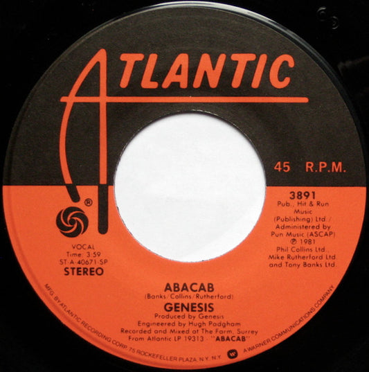 Genesis - Abacab (7" Single)
