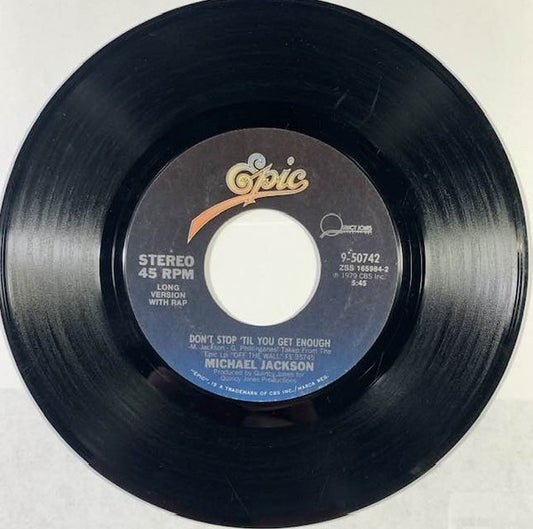 Michael Jackson - Don't Stop 'Til You Get Enough (7" Single)