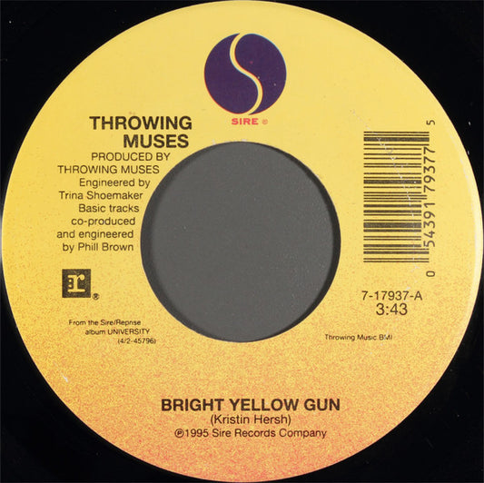 Throwing Muses - Bright Yellow Gun (7" Single)