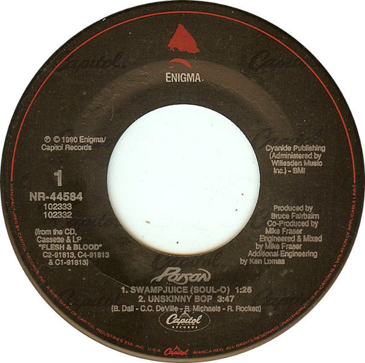 Poison - Unskinny Bop (7" Single)